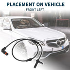 Front Left ABS Wheel Speed Sensor for Mercedes-Benz E550 (2007-2016)