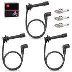 2x Spark plug & Cap Wire for Mule PRO-FX/FXR/FXT
