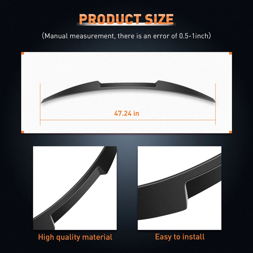 ABS Wing Spoiler for Toyota Corolla Sedan (2020-2022)