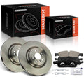 Front Disc Brake Rotors & Ceramic Pads for Mercedes-Benz ML350 (2012–2015)