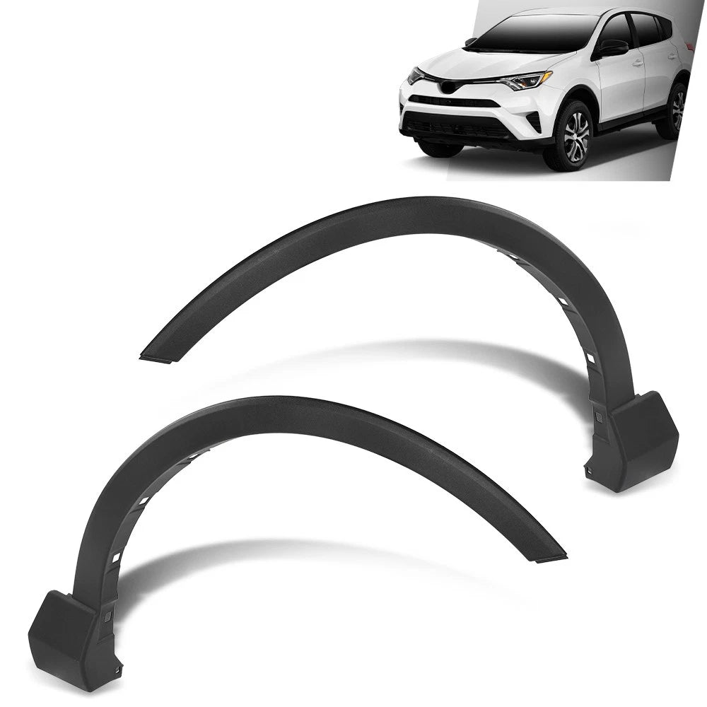 Set of 2 Fender Flares for Toyota RAV4 (2016–2019)