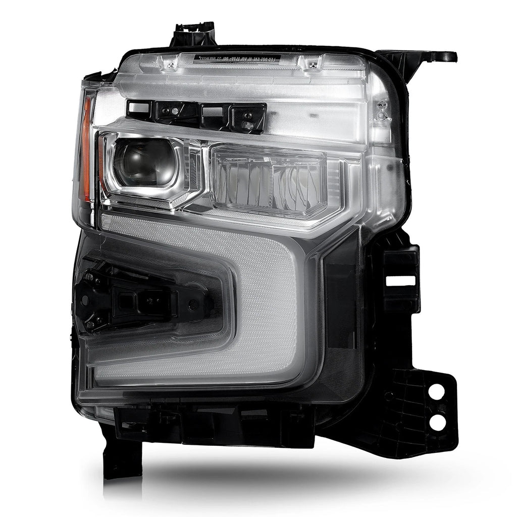 Full LED Headlight for Chevy Silverado 1500 LTZ (2022–2026) Chrome Passenger Side
