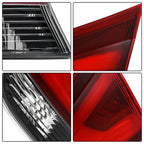 Tail Light Assembly for Nissan Rogue (2017–2019) Black RH Rear Halogen