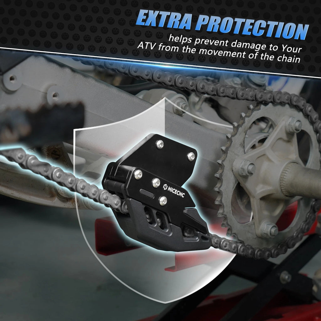 Kick Start Rear Swingarm Chain Guide Guard for Honda TRX450R (2006–2009)