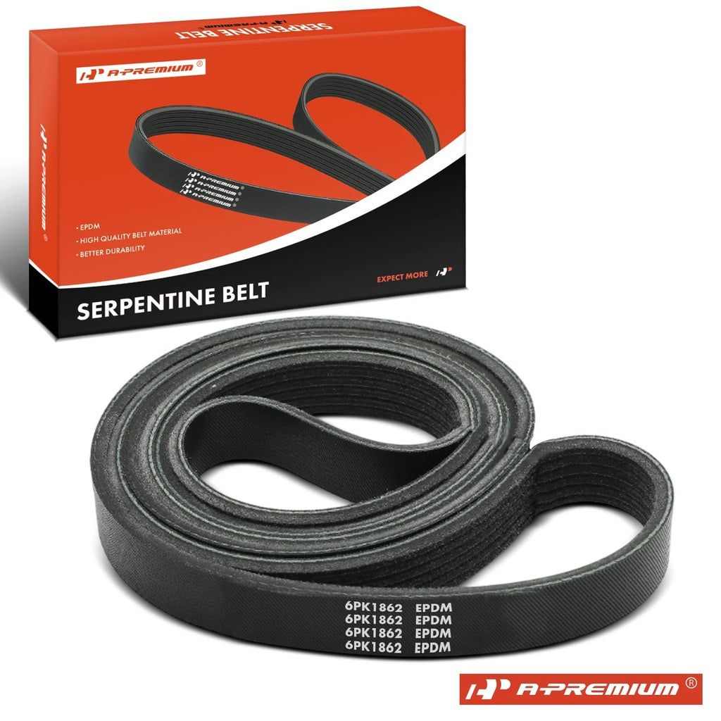 Serpentine Belt for Nissan Frontier, Xterra, Audi A6, Ford, Chevy