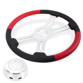 Set of 4 Chrome Steering Wheels 18" for Freightliner Kenworth Peterbilt Volvo
