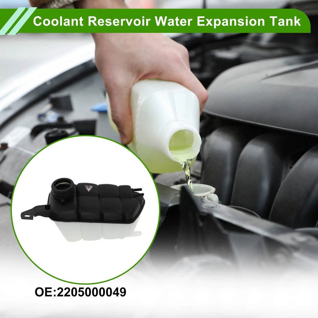 Coolant Expansion Recovery Overflow Tank No. 2205000049 for Mercedes-Benz CL500 (2003–2006)