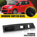 Right Side Window Switch Bezel Panel Cover for Toyota Yaris (2012–2014)