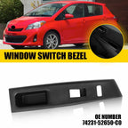 Right Side Window Switch Bezel Panel Cover for Toyota Yaris (2012–2014)