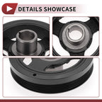 Engine Harmonic Balancer Crankshaft Pulley for GMC Terrain (2018–2020) No.12626962