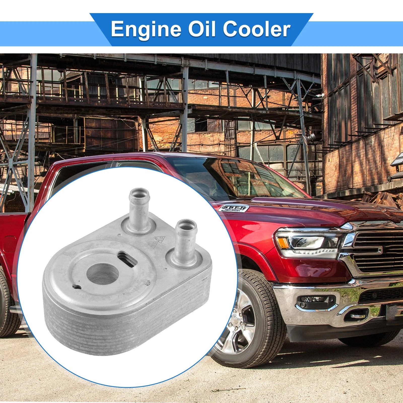 Engine Oil Cooler with Seals for Dodge Nitro Challenger (2007–2011) No. 4892422AA