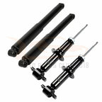 Set of 4 Front Rear Shocks Struts for Chevy Silverado 1500 GMC Sierra 1500 (2007–2013)