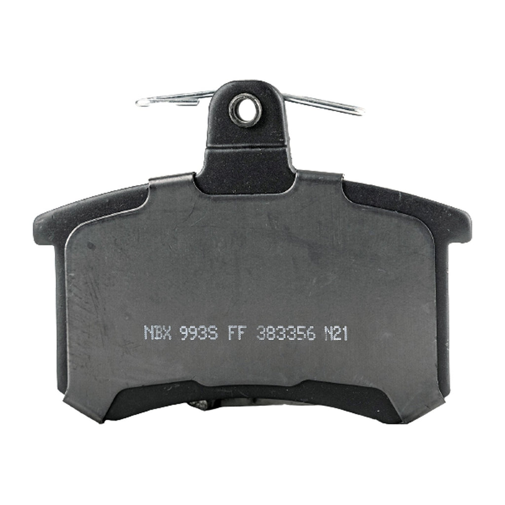 Set of 4 NAO Brake Pads for Audi 200 Quattro (1989–1991)