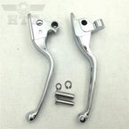 Chrome Brake Clutch Hand Levers for Harley Touring Trike FLHR FLHRC (2009–2023)