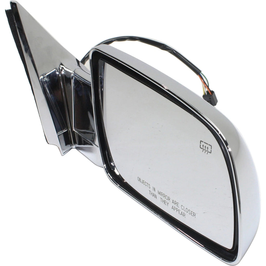 Power Mirror for Chevrolet Tahoe (1995–2000) Right Heated Chrome Folding