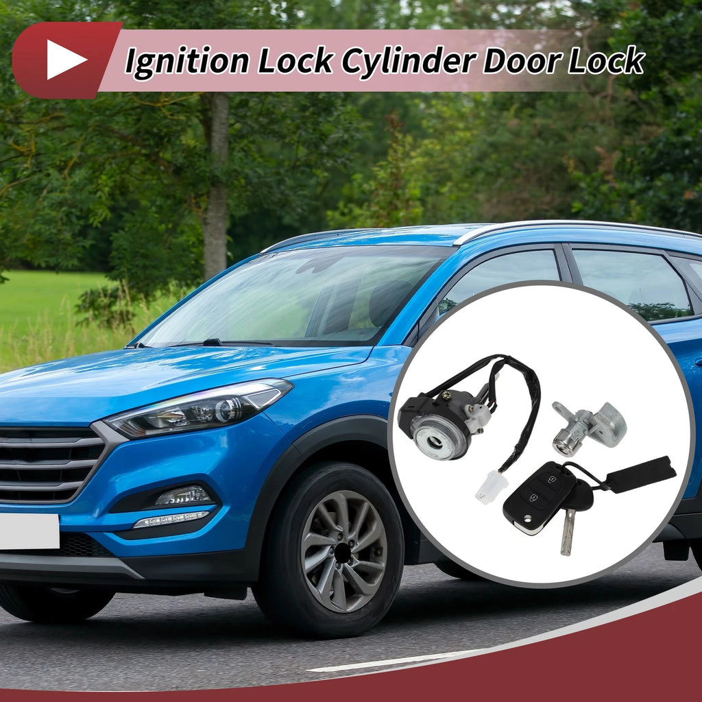 Ignition Lock Cylinder Door Lock for Hyundai Tucson (2015–2021) No.DK367