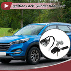 Ignition Lock Cylinder Door Lock for Hyundai Tucson (2015–2021) No.DK367