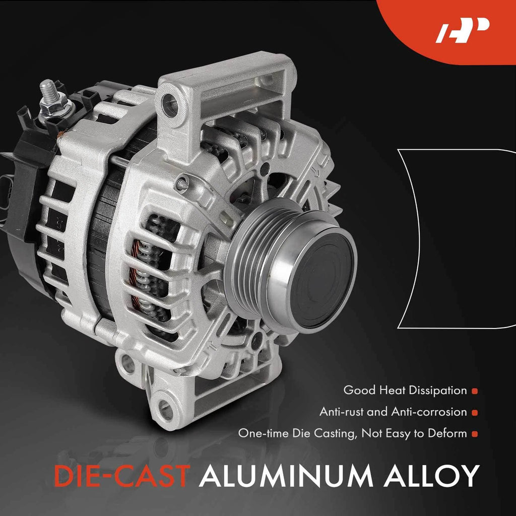 Alternator for Buick Verano (2013–2015) 2.0L 130A 5-Groove Pulley