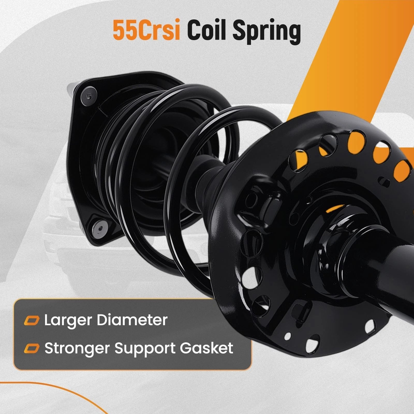 Front Rear Struts Spring & Sway Bar End Links for Hyundai Veloster (2013–2017)