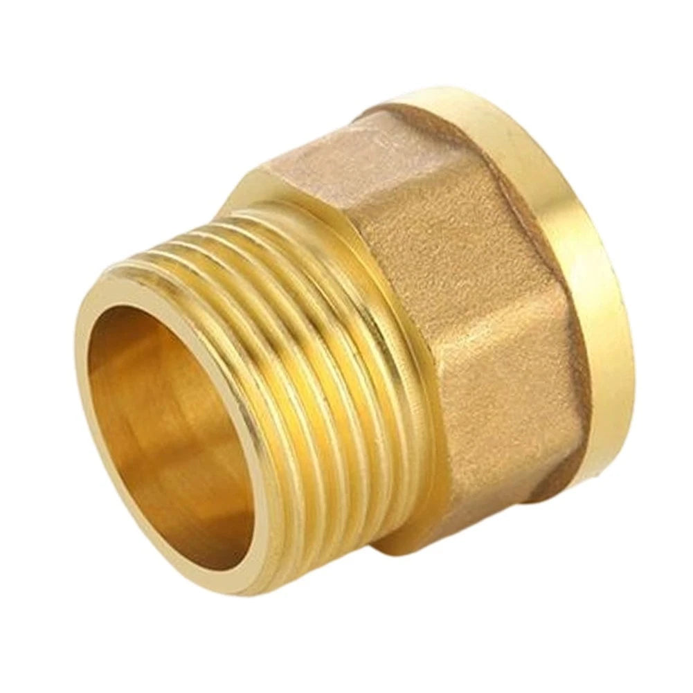 Brass Pipe Reducer 1" to 1/2" for Converting Larger Lines to Smaller Outlets