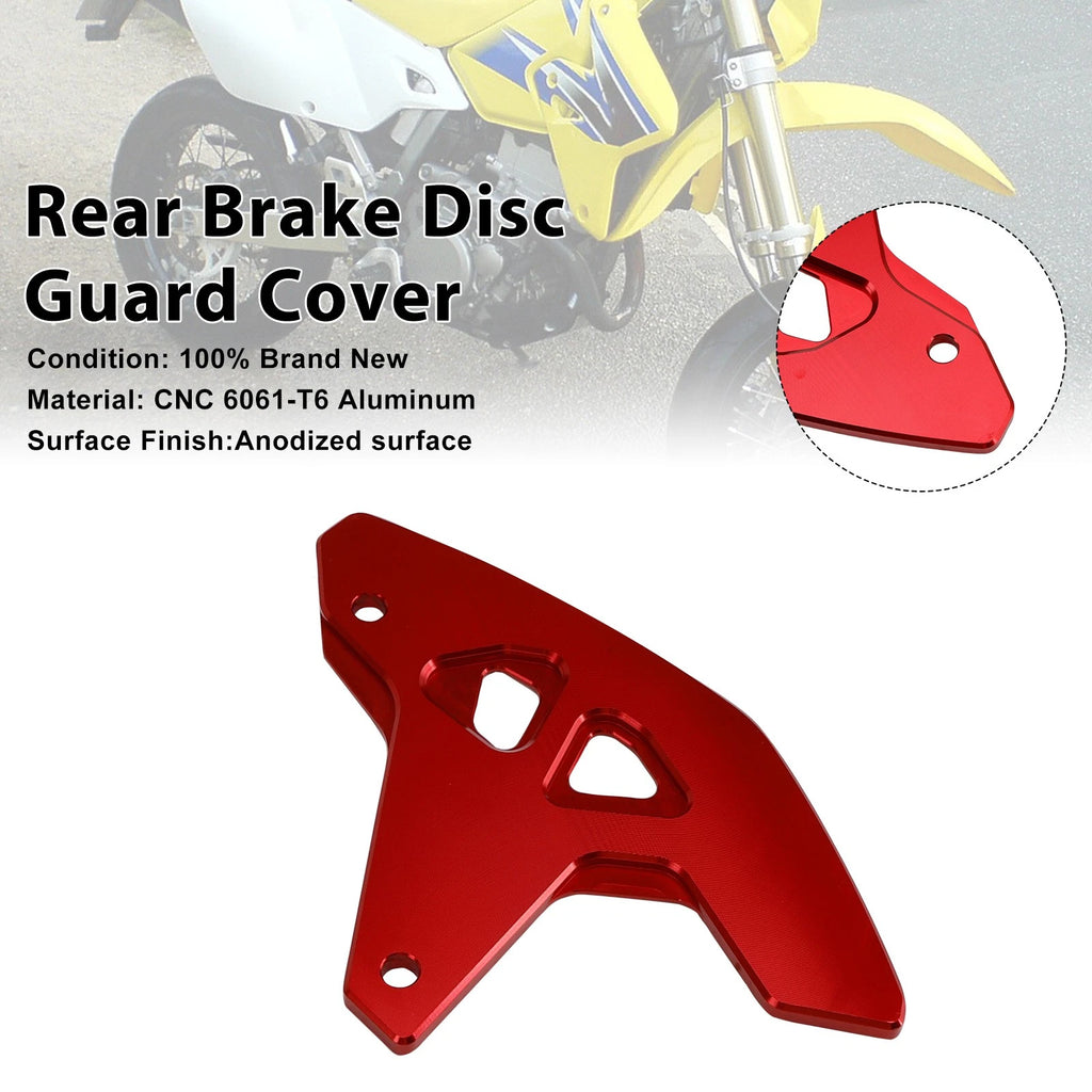 Rear Brake Disc Guard Cover for Suzuki DR-Z400SM (2000–2024) DRZ400/S/E Red
