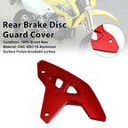 Rear Brake Disc Guard Cover for Suzuki DR-Z400SM (2000–2024) DRZ400/S/E Red