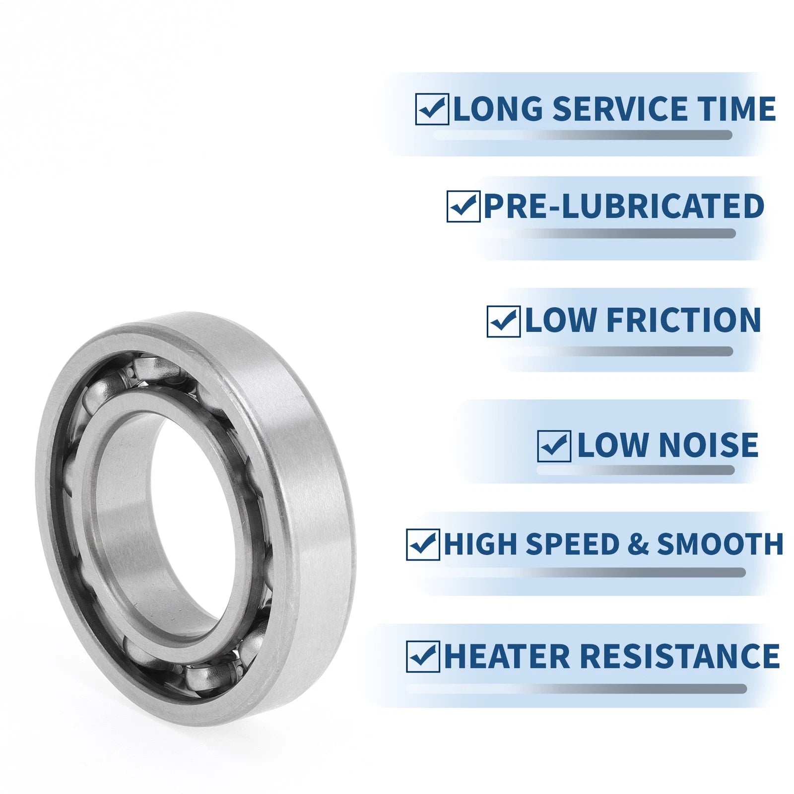 Deep Groove Ball Bearing for Scooter Skateboard (32x58x13mm)