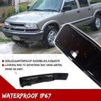2X Smoked Bumper Signal Light Covers for Chevy S10 Blazer GMC Sonoma