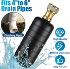 Drain Cleaning Bladder for Clogged Sewer Pipe Garden Hose Tool