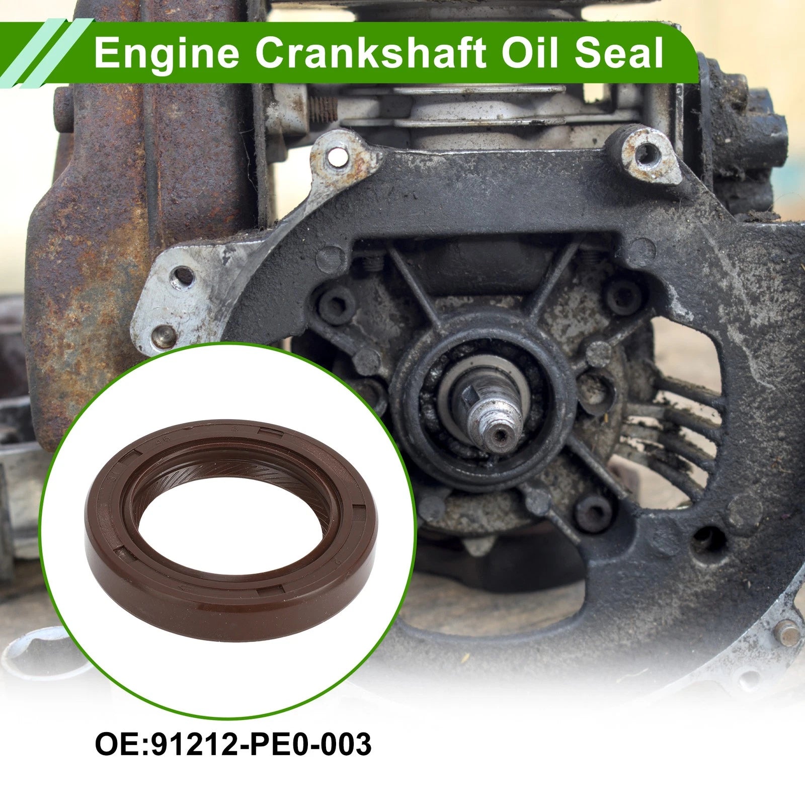 Front Crankshaft Oil Seal for Honda CRX Civic (1984–1985) No. 91212-PE0-003