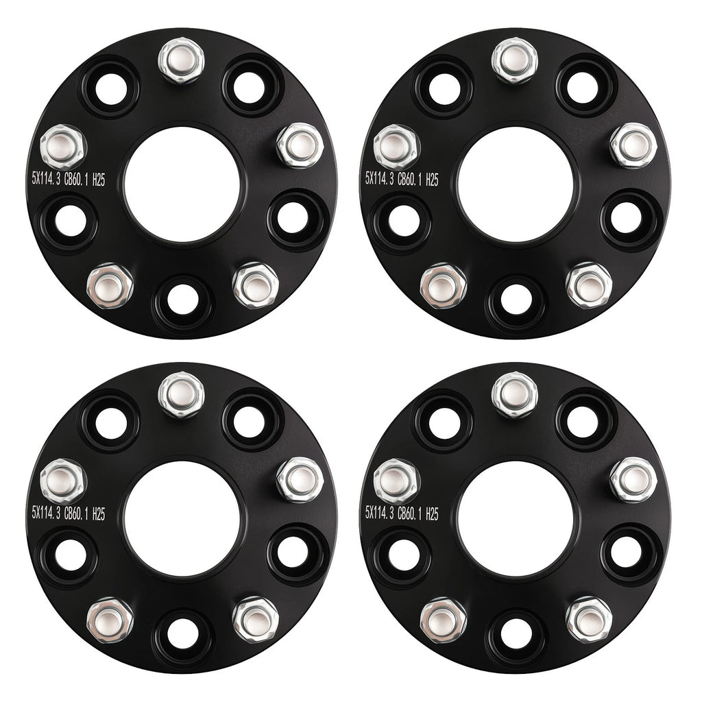 25mm Wheel Spacers for Scion TC XB (2008–2016) 5x4.5 M12x1.5 Bolts