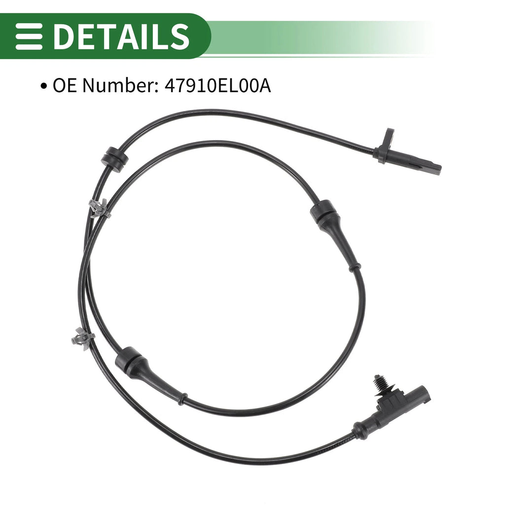 ABS Wheel Speed Sensor No. 47910EL00A for Nissan Tiida (2004–2012) Front