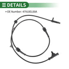 ABS Wheel Speed Sensor No. 47910EL00A for Nissan Tiida (2004–2012) Front