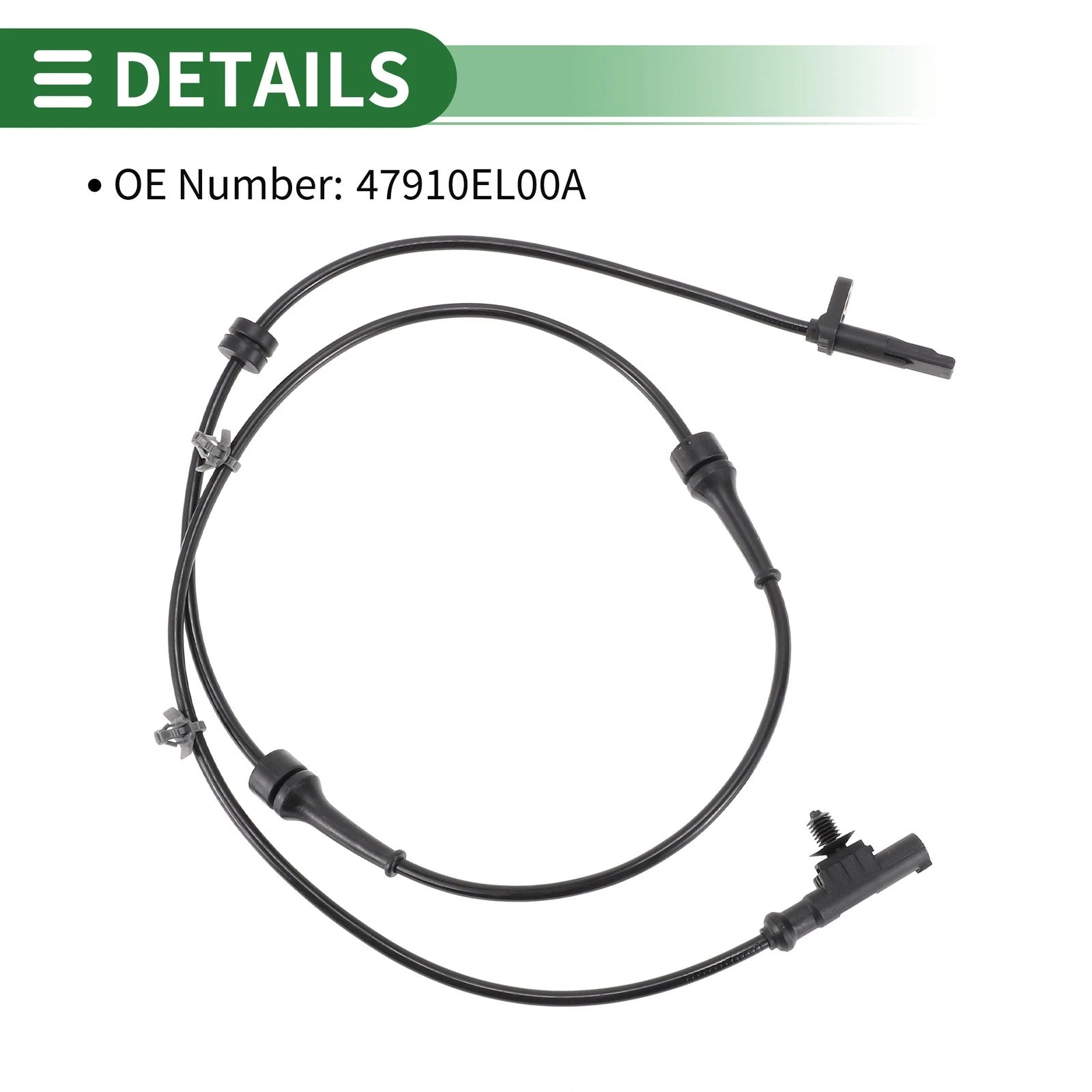 ABS Wheel Speed Sensor No. 47910EL00A for Nissan Tiida (2004–2012) Front