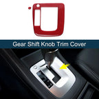 ABS Gear Shift Knob Cover Decal for Subaru Impreza (2012–2014) Red