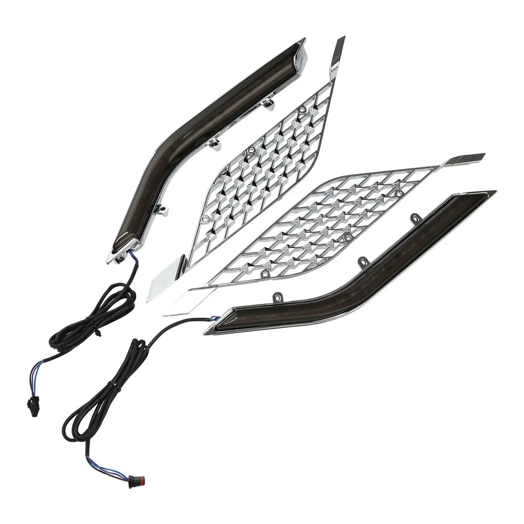 LED Radiator Grill Panel Lights for Honda Goldwing GL1800 Tour