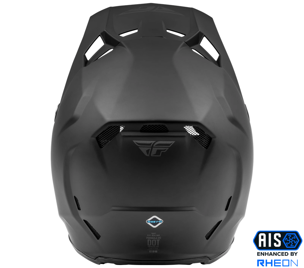 Fly Racing Formula CC Solid Helmet for Offroad (Medium, Matte Black)