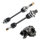 Rear Differential + CV Joint Axle for Yamaha Rhino 450 660 700 (2004–2009)