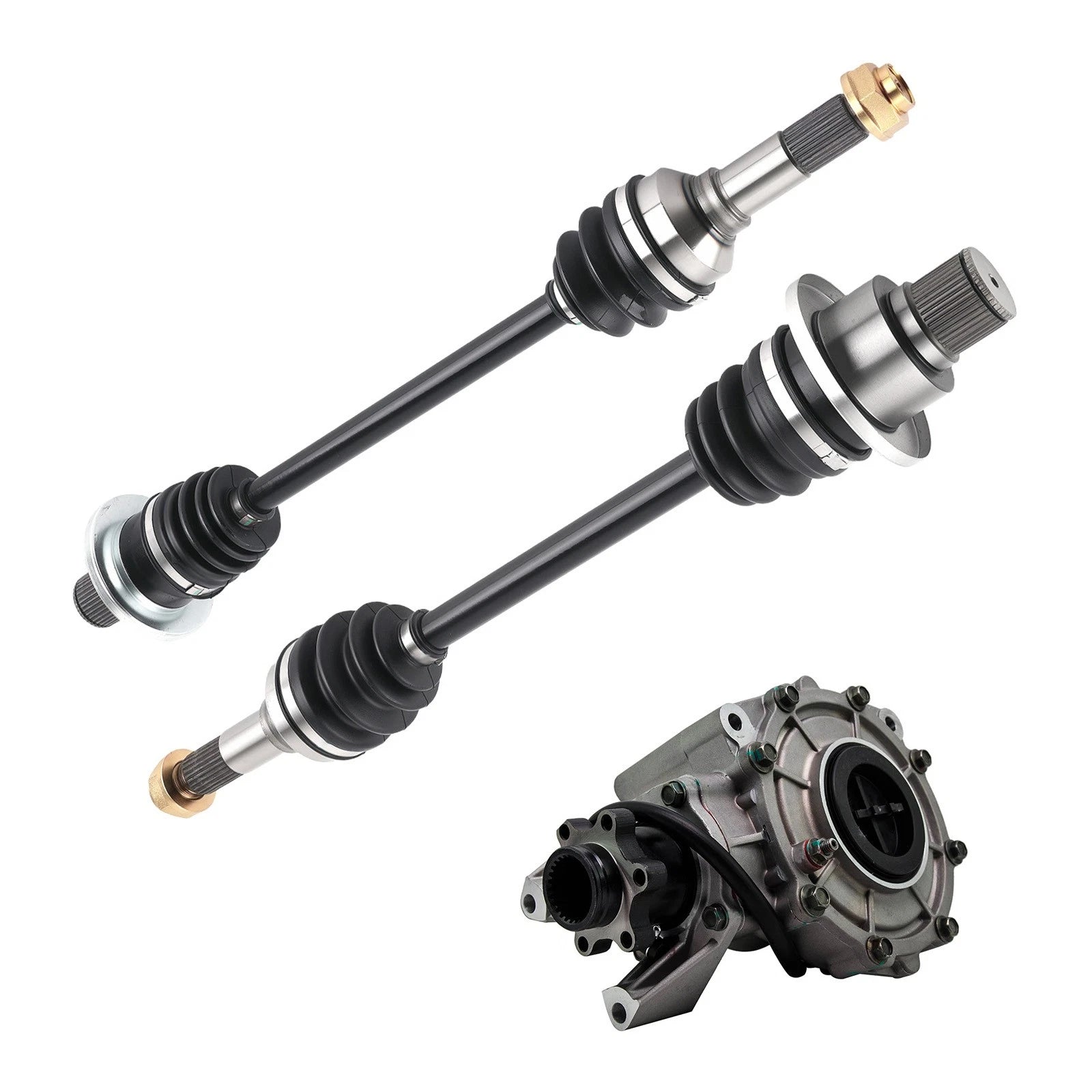 Rear Differential + CV Joint Axle for Yamaha Rhino 450 660 700 (2004–2009)