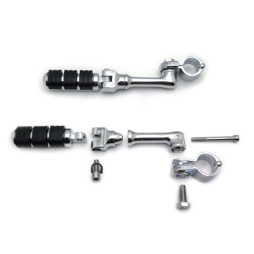 Foot Pegs for Harley Touring Electra Glide Road King Street Glide (1-1/4")