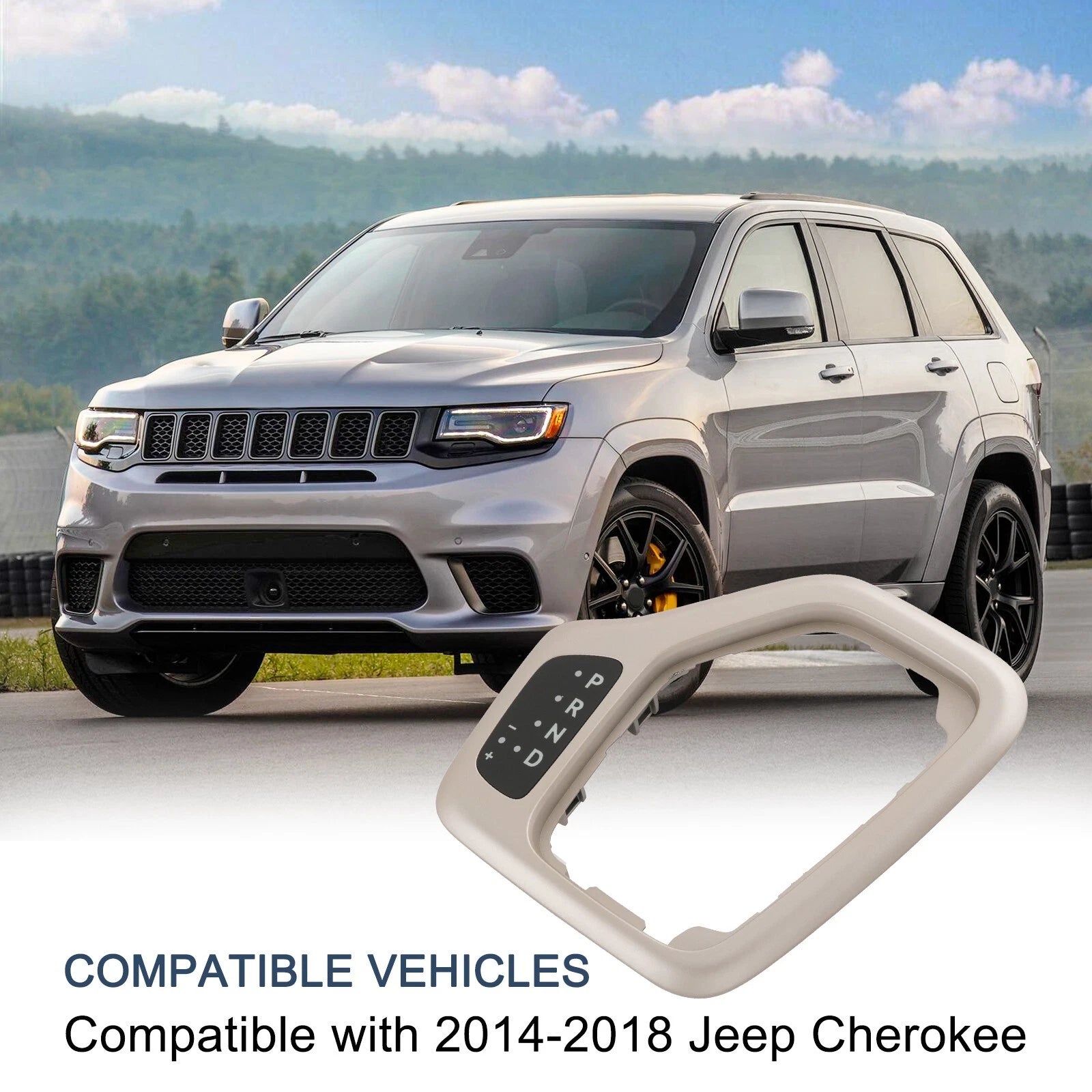Transmission Shifter Bezel with Harness for Jeep Cherokee (2014–2018)