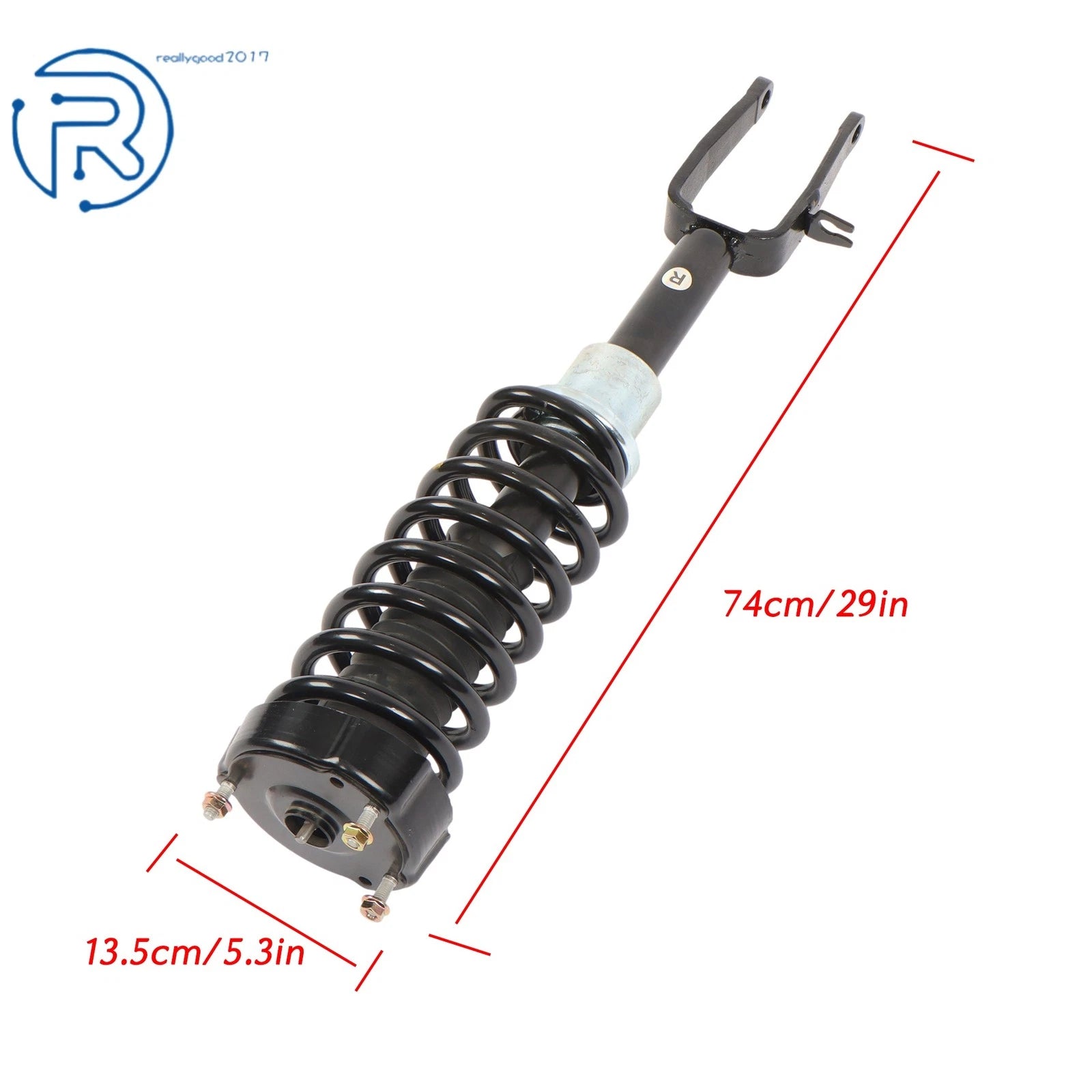 Pair Front Shock Strut Assemblies for Mercedes-Benz E350 4Matic (2006-2009)