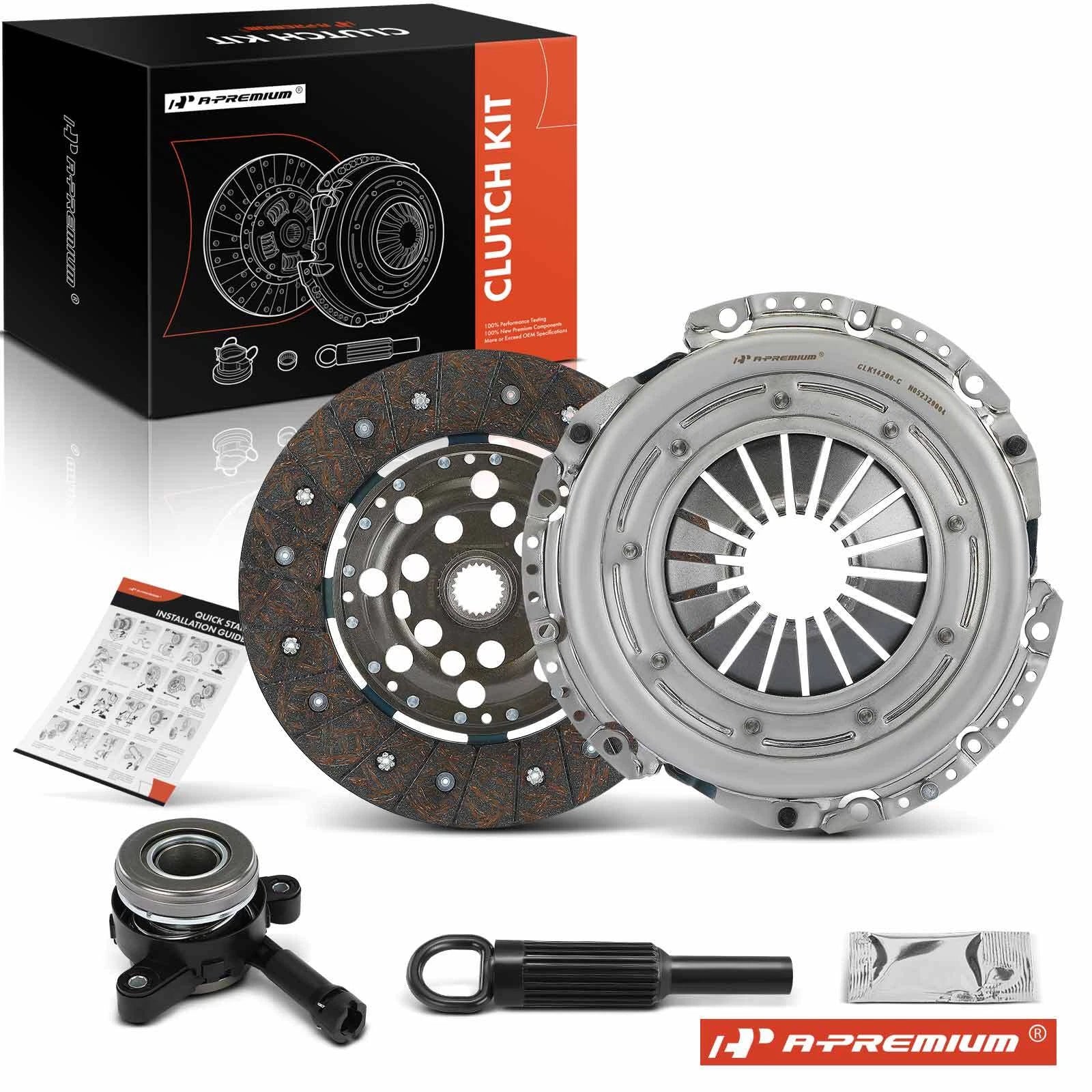 Clutch Kit with Slave Cylinder for Mitsubishi Eclipse (2006–2011)