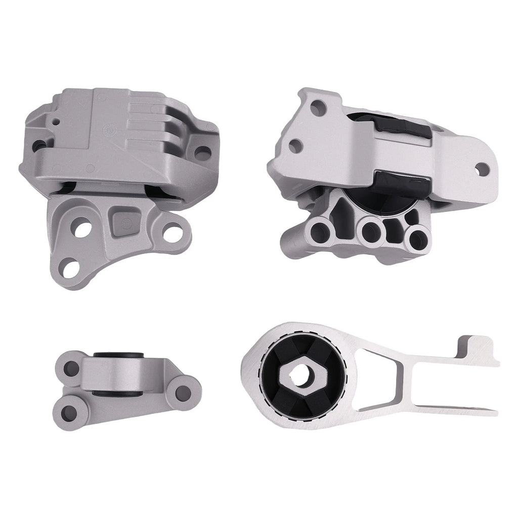 Set of 4 Engine and Transmission Mounts for Jeep Renegade (2015–2018)