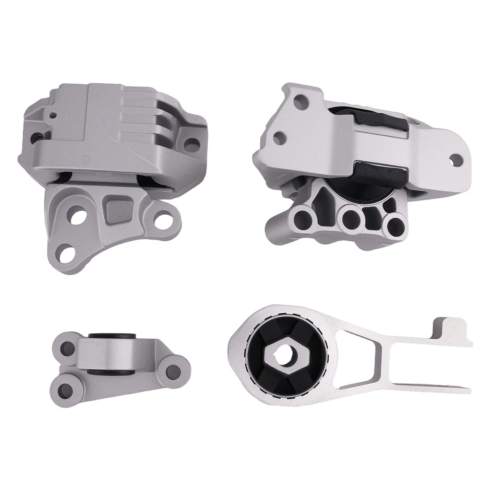Set of 4 Engine and Transmission Mounts for Jeep Renegade (2015–2018)