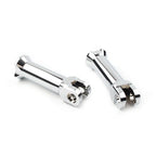 Foot Rest Pegs for Harley Softail Slim Fat Bob Low Rider (2018-2020) Chrome