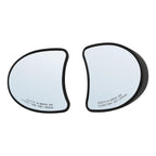 10mm Wide Fairing Mount Rear View Mirrors for Harley Touring Electra Glide (1996–2013)