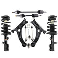 10x Front Lower Control Arm + CV Axle Sway Bar Link for Toyota Corolla (2003–2008)