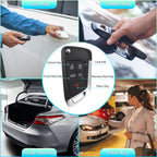 5 Button Key Fob Case for Chevrolet (OHT01060512)