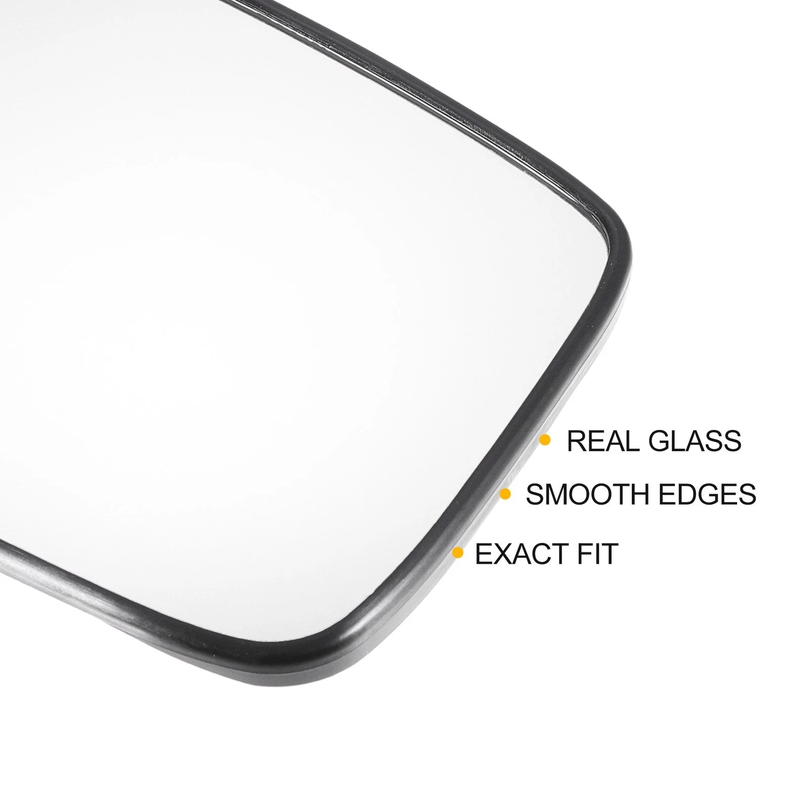 Right Side Heated White Mirror Glass for Honda Accord (2011–2013)